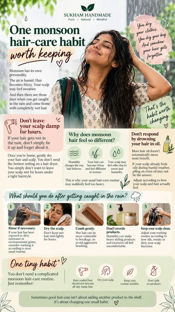One monsoon hair-care habit worth keeping