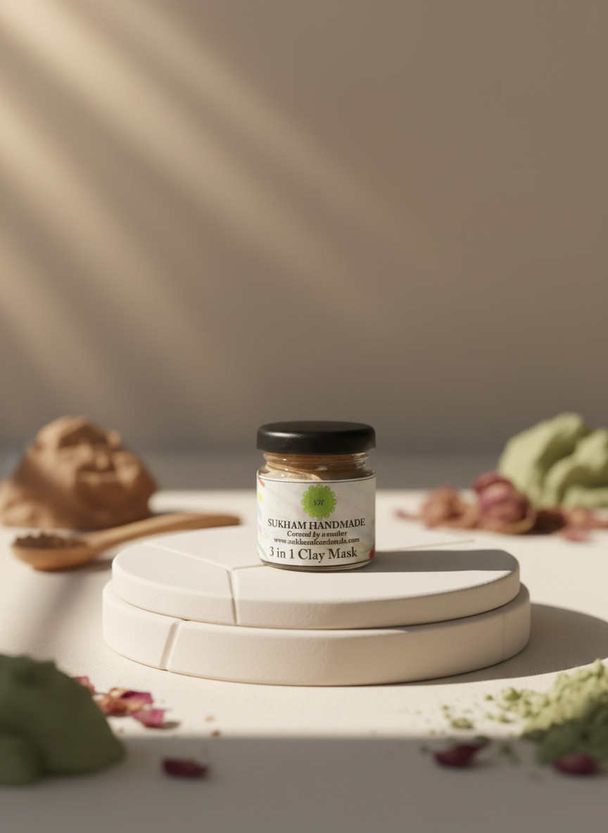 3 in 1 clay mask