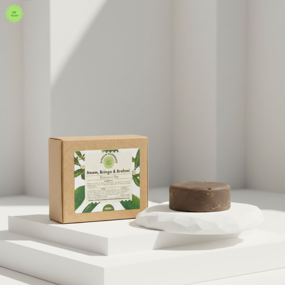 Shampoo Bar- Neem Bringa Brahmi