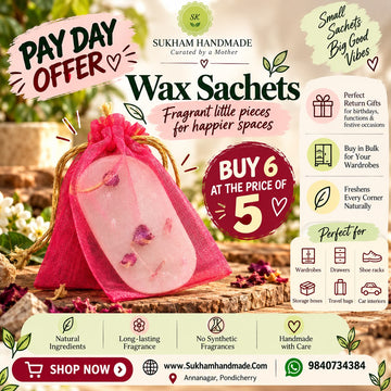 Wax Sachet Fragrance Set | Buy 6, Pay for 5
