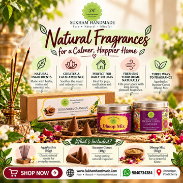 Complete Home Fragrance Combo | Agarbatti + Incense Cones | ₹599