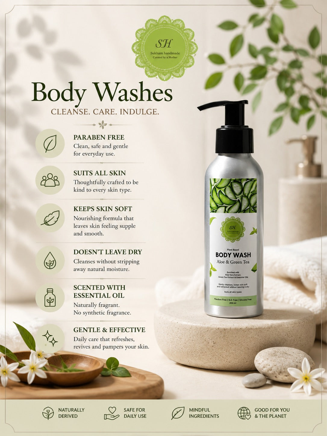 Aloevera Body Wash(100ml)