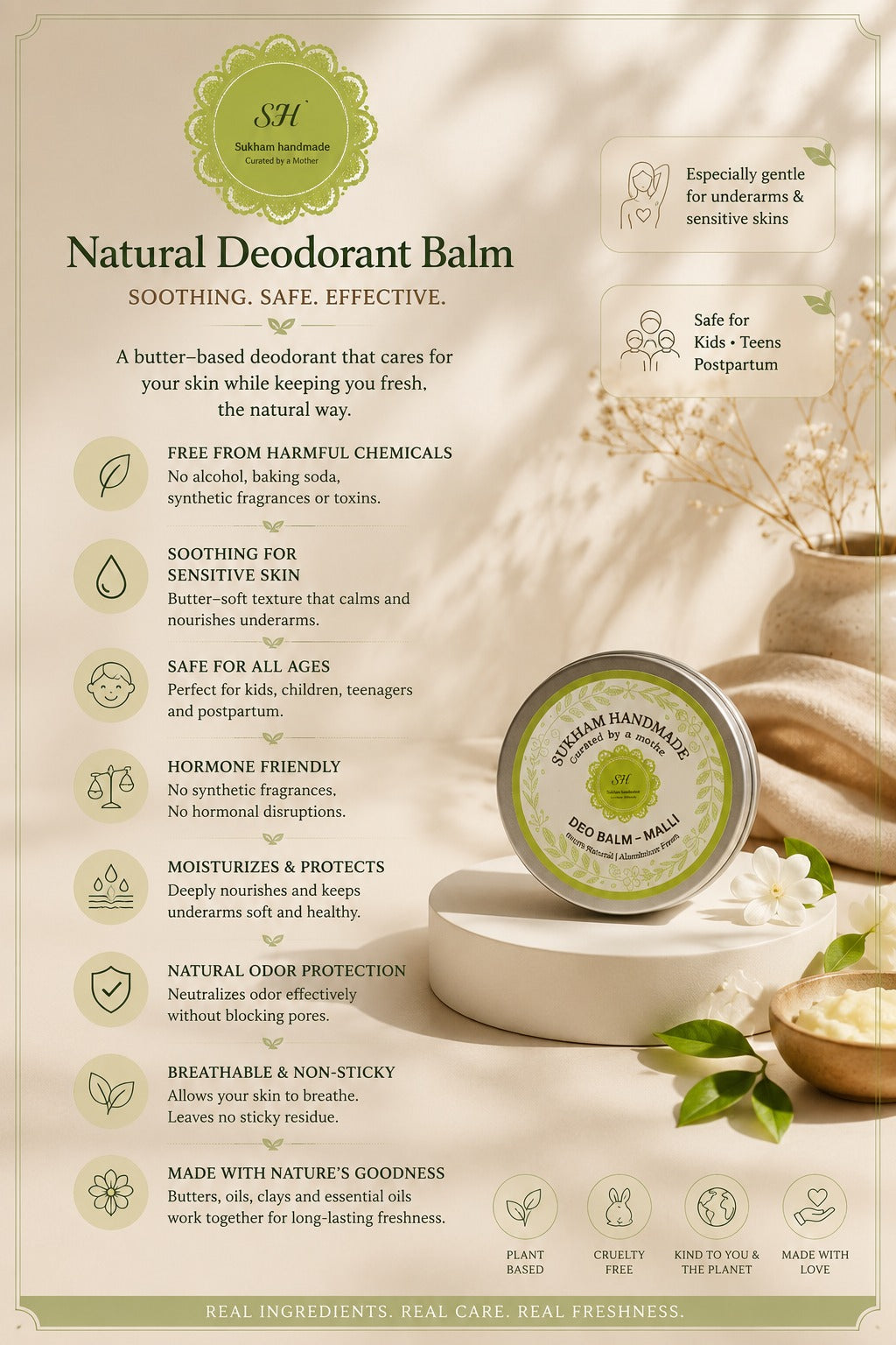 Deo Balm - Musk (for him)