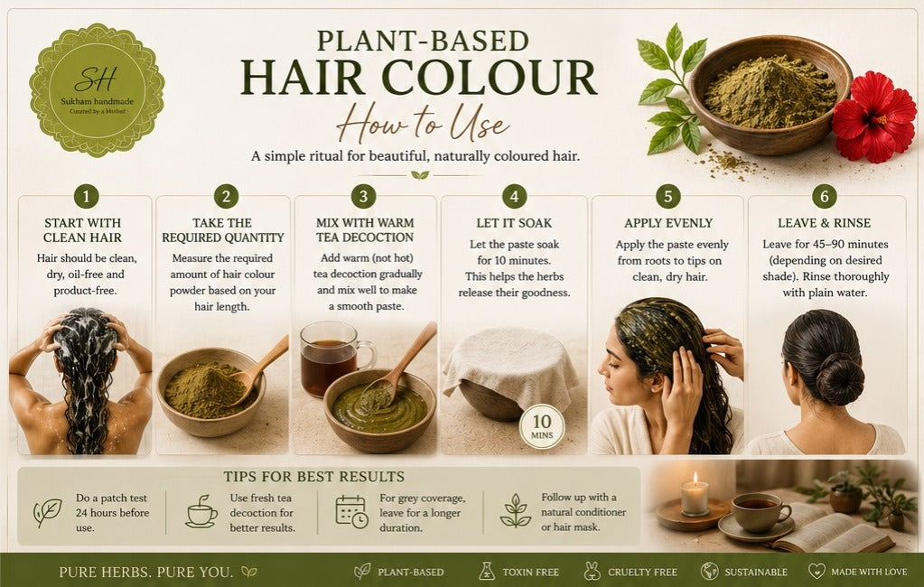 PPd free Hair colour - Burgundi