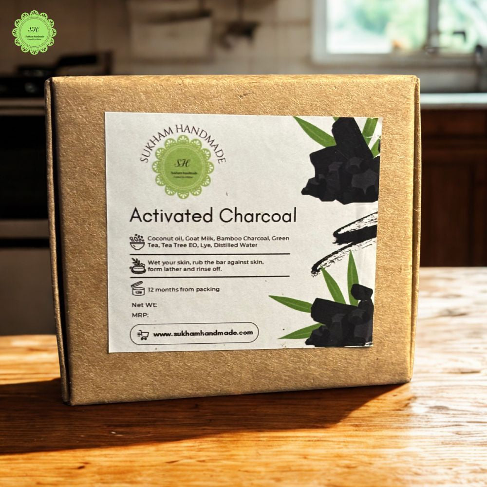 Activated Charcoal soap - 50 grams