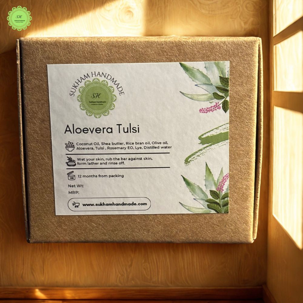 Aloevera Tulsi soap - 90 grams