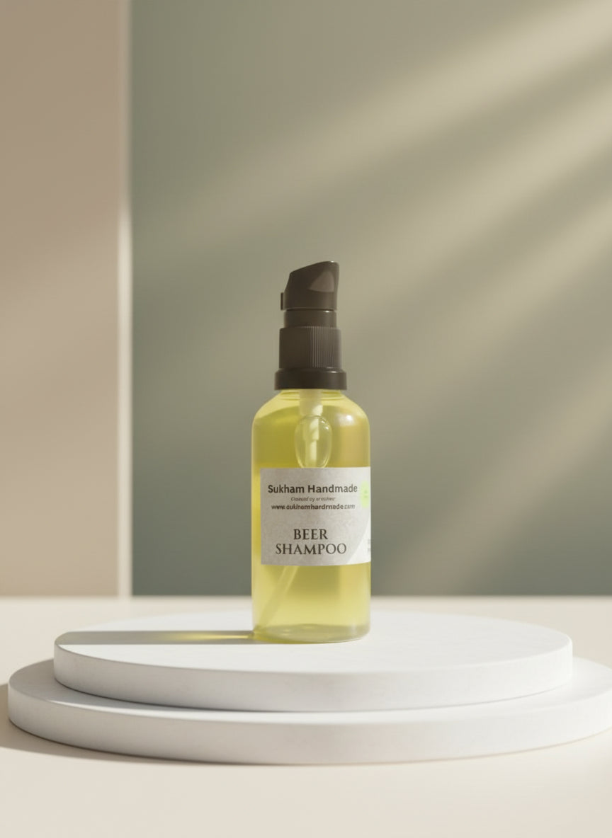 Beer shampoo - For Luscious , Soft , Shining hair