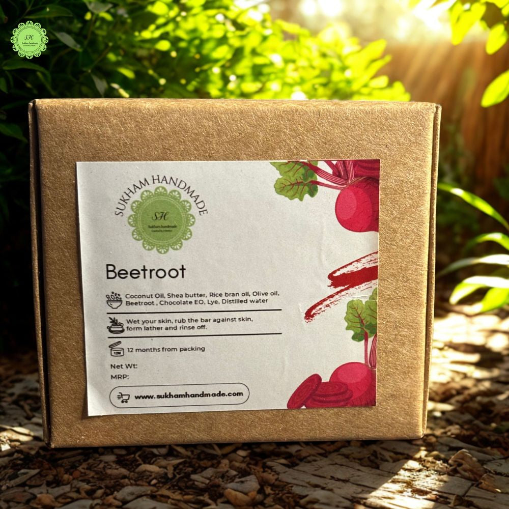 Beetroot soap - 50 grams