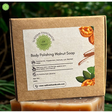 Body Polishing Walnut Soap