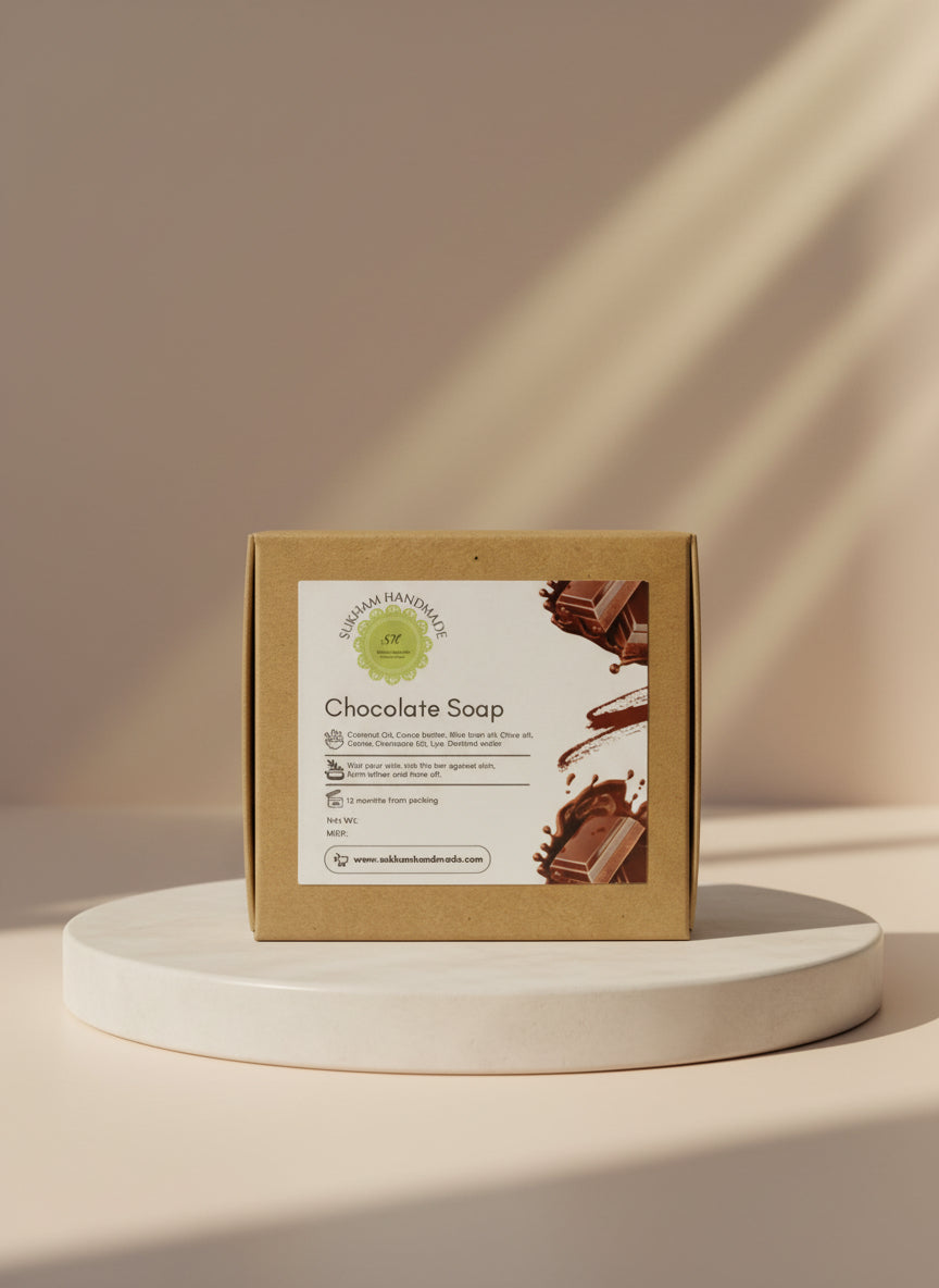 Chocolate soap