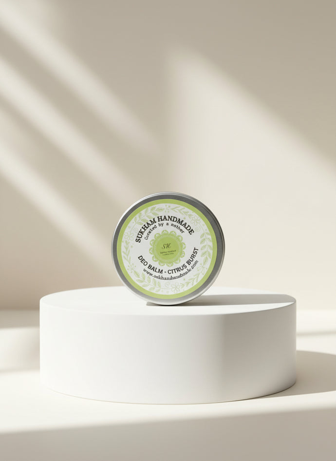 Deo Balm- Citrus Burst – Sukham handmade