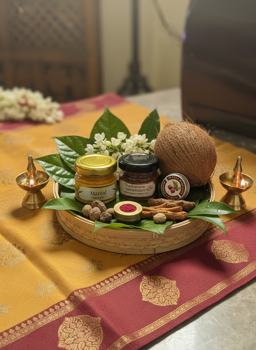 Manjal + Kumkum + Lip Balm