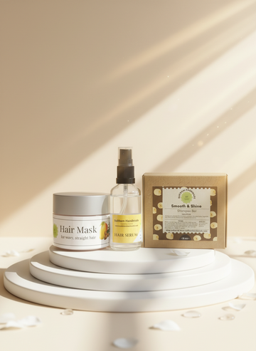 Hair Mask + Hair Serum + Gentle Cleansing Shampoo 50 grams  (Complete Hair Nourish Ritual)