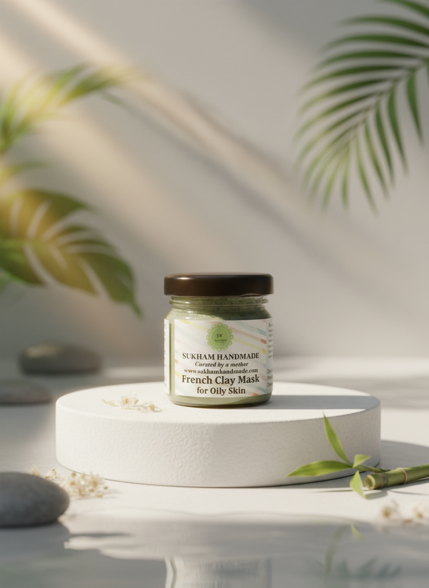 French clay mask for oily skin