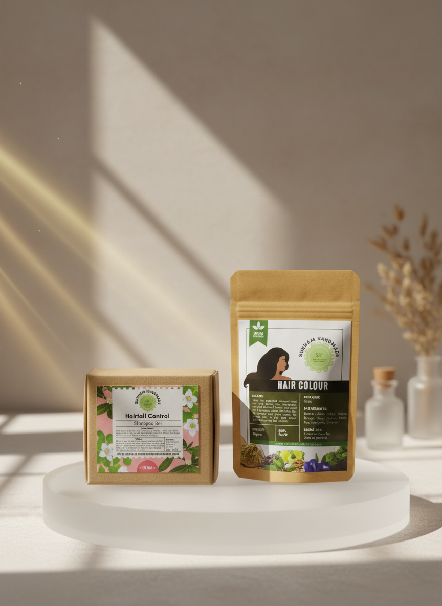 Hair Fall Control Shampoo + Hair Color