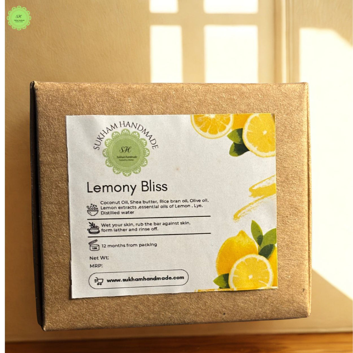 Lemony Rhausy Lemony bliss soap – Sukham handmade