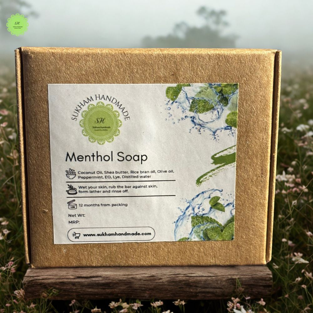 Menthol soap - 90 grams