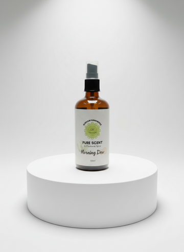 Pure scent - Air freshner Spray- Morning dew (Sandalwood + Peppermint)