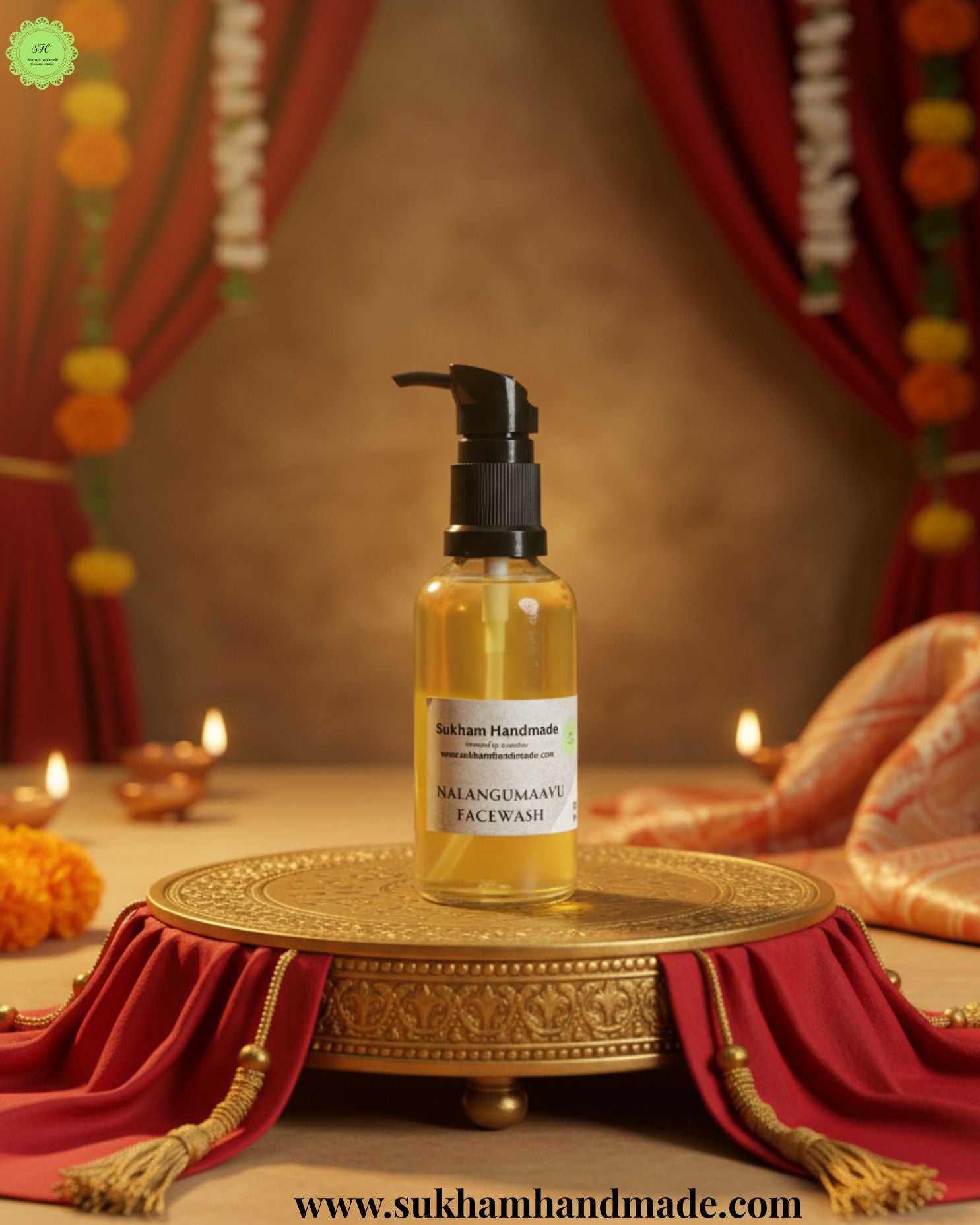 Nalangumaavu facewash for dull & dry skin