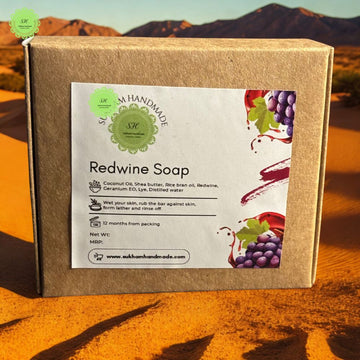 Redwine soap - 50 grams