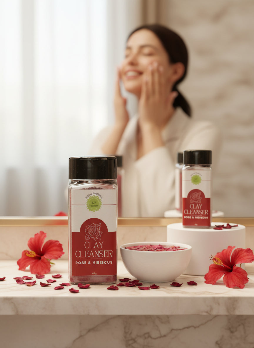 Clay Cleanser -Rose Hibiscus