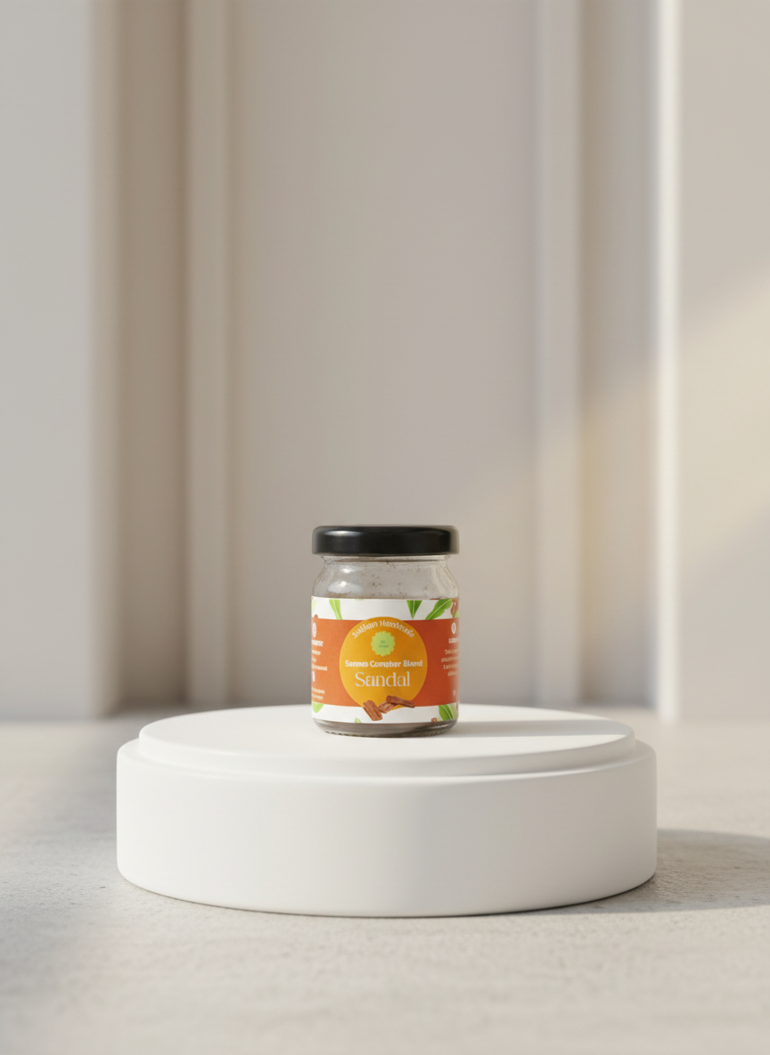 Serene Camphor - Sandal - With Ceramic diffuser