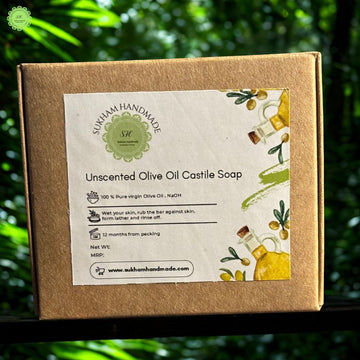 Unscented Olive Oil Castile Soap