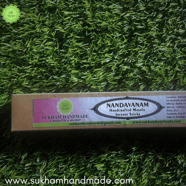 Nandavanam Handmade Incense sticks keeps you relaxed and fresh