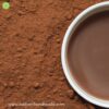 Hot chocolate drink increases body health and energy