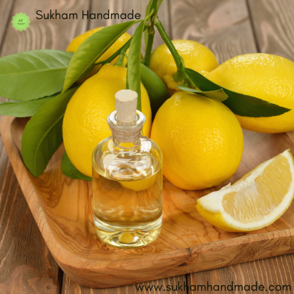 lemon oil for body freshness and good smell