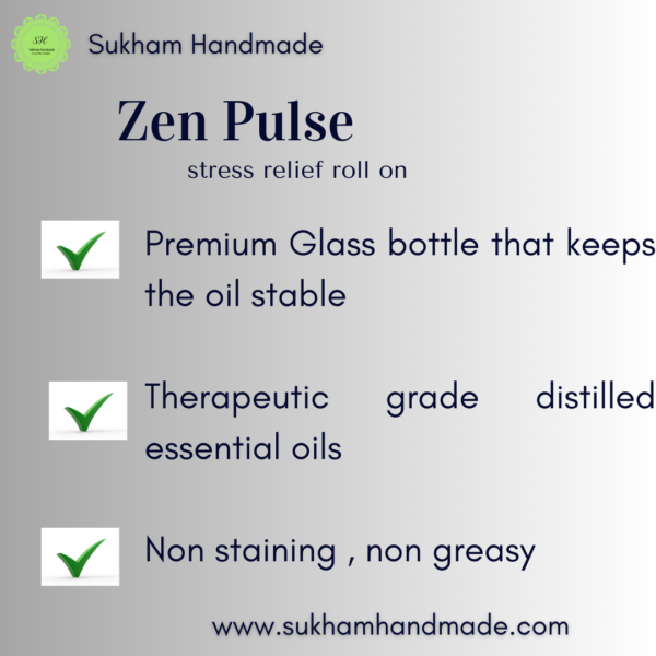 Zen pulse stress relief roll on